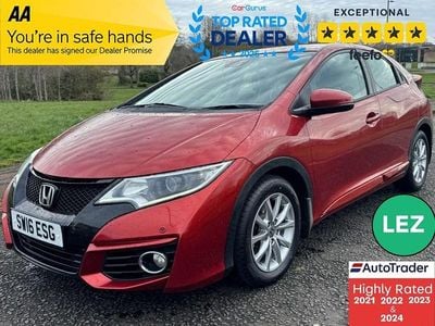 Used Honda Civic SE Plus 120 HP (88 kW) 2016 Red Hatchback