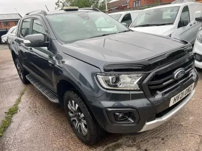 Begagnad Ford Ranger Wildtrack 210 HK (154 kW) 2021 Grå Pickup