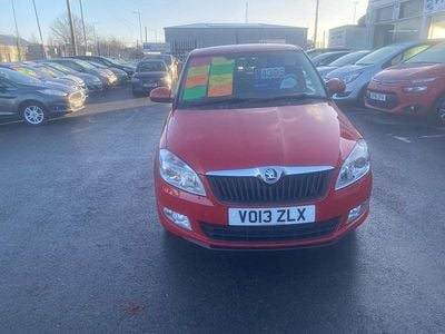 Used Skoda Fabia Elegance 105 HP (77 kW) 2013 Red Hatchback