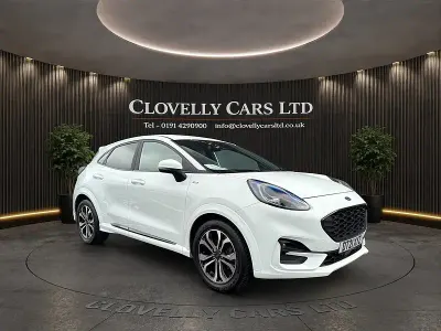 Used Ford Puma ST-Line 125 HP (91 kW) 2021 White SUV
