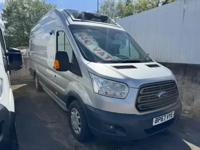 Used Ford Transit 130 HP (95 kW) 2018 Silver Van