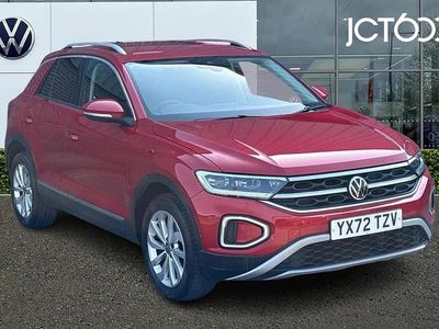 Used VW T-Roc Style 110 HP (80 kW) 2022 Red SUV