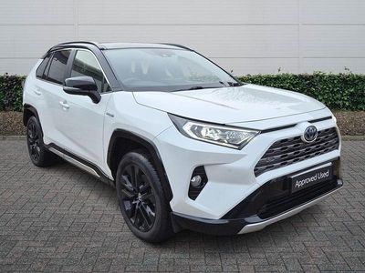 Used Toyota RAV4 Hybrid 2021 White SUV