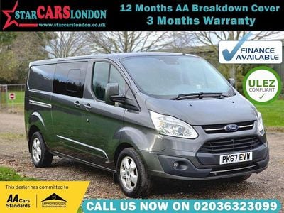 Used Ford Transit Custom Limited 170 HP (125 kW) 2017 Grey Van
