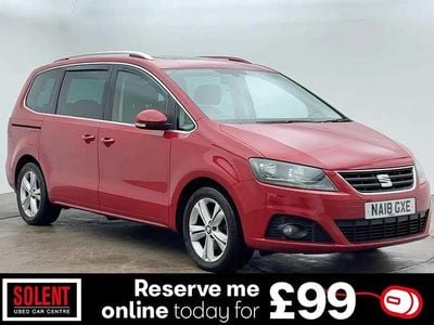 Red Used 2018 Seat Alhambra XCELLENCE MPV | £16,490 (Fair price)