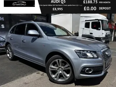 Used Audi Q5 S-Line 211 HP (155 kW) 2010 Silver SUV