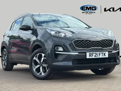 Used Kia Sportage 177 HP (130 kW) 2021 Grey SUV