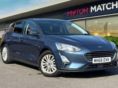 Used Ford Focus Titanium 2019 Blue Hatchback