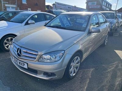 Begagnad Mercedes C180 Executive 156 HK (114 kW) 2010 Beige Sedan