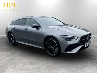 Used Mercedes CLA250e Shooting Brake AMG line 2023 Grey Estate