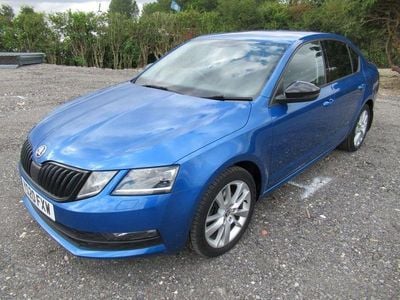 Blue Used 2020 Skoda Octavia SE L Hatchback | £10,495 (Fair price)
