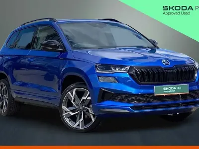 Używany Skoda Karoq SportLine 110 KM (80 kW) 2026 Niebieski SUV