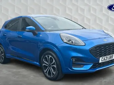 Usado Ford Puma ST-Line 125 HP (91 kW) 2021 Azul SUV