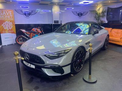 Begagnad Mercedes SL55 AMG Premium Plus 2024 Grå Cab