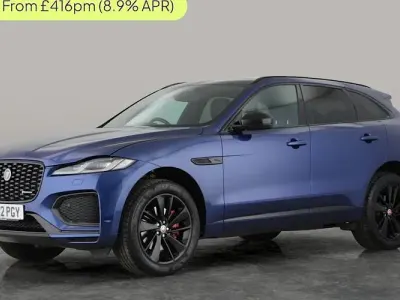 Używany Jaguar F-Pace R-Dynamic 204 KM (150 kW) 2022 Niebieski SUV