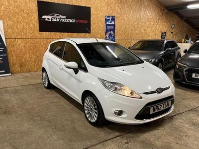Used Ford Fiesta Titanium 2012 White Hatchback