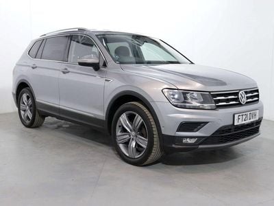 Silver Used 2021 VW Tiguan Allspace Match SUV | £20,000 (Fair price)