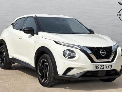 Used Nissan Juke N-Connecta 114 HP (83 kW) 2023 White SUV