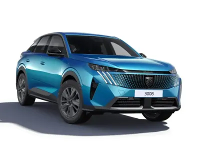 New Peugeot 3008 Allure 136 HP (100 kW) 2025 Obsession blue SUV