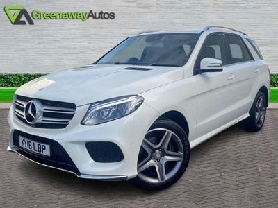 White Used 2016 Mercedes GLE250 AMG line SUV | £17,491 (Fair price)