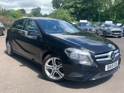 Used Mercedes A180 Sport Edition 109 HP (80 kW) 2015 Black Hatchback