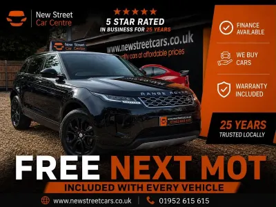 Used Land Rover Range Rover evoque S 150 HP (110 kW) 2019 Black SUV
