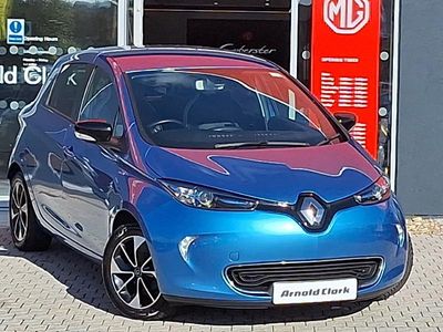 Used Renault Zoe Version S 80 kW (109 HP) 2019 Blue Hatchback