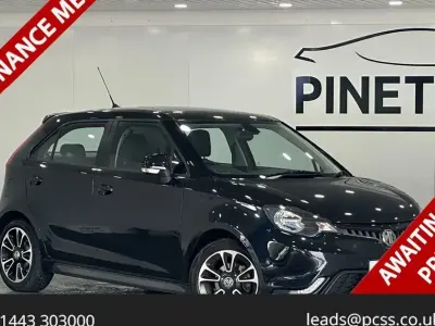 Used MG MG3 106 HP (77 kW) 2018 Black Hatchback