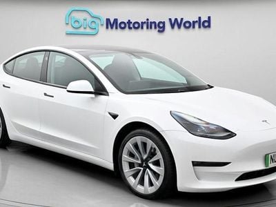 Used Tesla Model 3 Long Range AWD 366 kW (498 HP) 2022 White Sedan