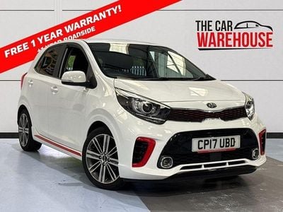 Used Kia Picanto GT-Line 83 HP (61 kW) 2017 White Hatchback