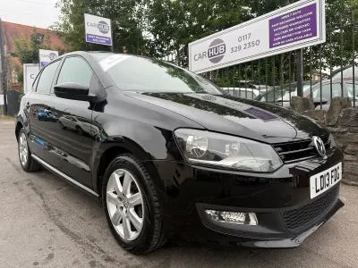 Used VW Polo Match 70 HP (51 kW) 2013 Black Hatchback