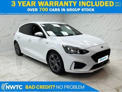 White Used 2019 Ford Focus ST-Line Hatchback | £8,500 (Fair price)
