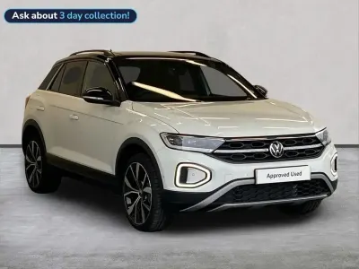 New VW T-Roc Design 115 HP (84 kW) 2026 White SUV