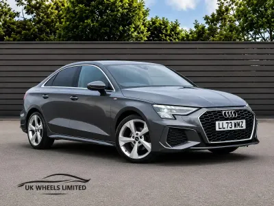 Used Audi A3 S-Line 110 HP (80 kW) 2023 Grey Sedan