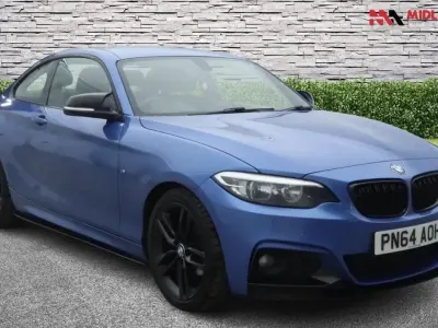 Używany BMW 218 M Sport 2014 Niebieski Coupe