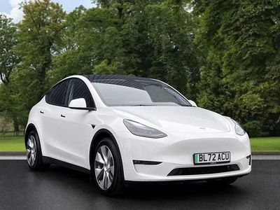 Used Tesla Model Y Long Range AWD 378 kW (514 HP) 2022 White SUV