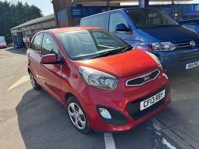 Used Kia Picanto Air 68 HP (50 kW) 2013 Red Hatchback