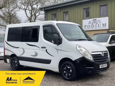 Begagnad Vauxhall Movano 125 HK (91 kW) 2014 Vit Minibuss
