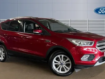 Used Ford Kuga Titanium 150 HP (110 kW) 2018 Red SUV