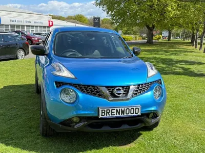 Używany Nissan Juke 112 KM (82 kW) 2019 Niebieski SUV