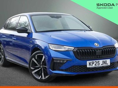 Used Skoda Scala Monte Carlo 150 HP (110 kW) 2025 Blue Hatchback