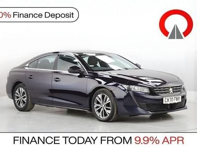 Used Peugeot 508 Allure 225 HP (165 kW) 2020 Blue Hatchback