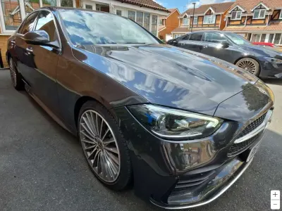Używany Mercedes C200 AMG Line Premium 204 KM (150 kW) 2022 Szary Sedan/Limuzyna