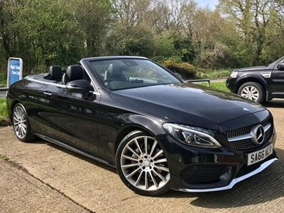 used Mercedes 200 C-Class Cabriolet (2017/66)CAMG Line Premium Plus 9G-Tronic Plus auto 2d