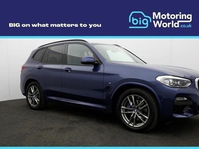 used BMW X3 3 3.0 30d M Sport SUV 5dr Diesel Auto xDrive Euro 6 (s/s) (265 ps) Digital Cockpit