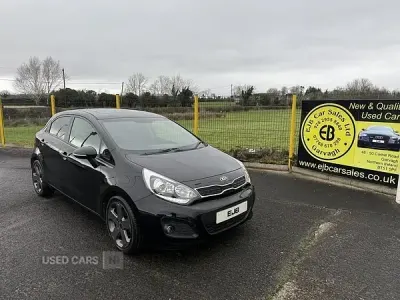 Used Kia Rio 90 HP (66 kW) 2015 Black Hatchback