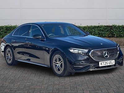 Used Mercedes E220 AMG line 2025 Black Sedan