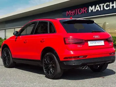 Used Audi Q3 Black Edition 2018 Red SUV