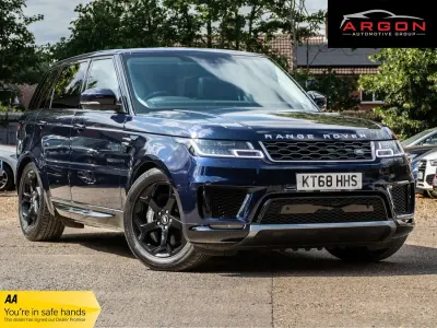 Used Land Rover Range Rover Sport HSE 398 HP (292 kW) 2018 Blue SUV