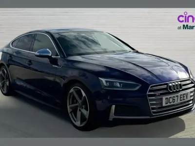 Used Audi A5 Design 348 HP (255 kW) 2018 Blue Coupe